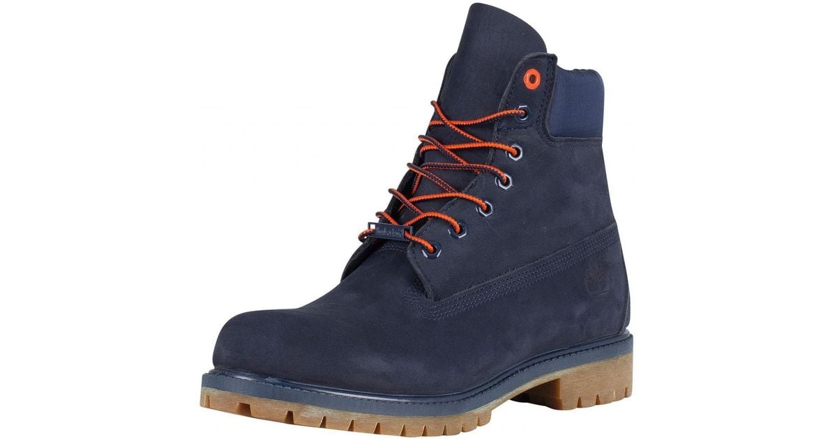 timberland navy boots
