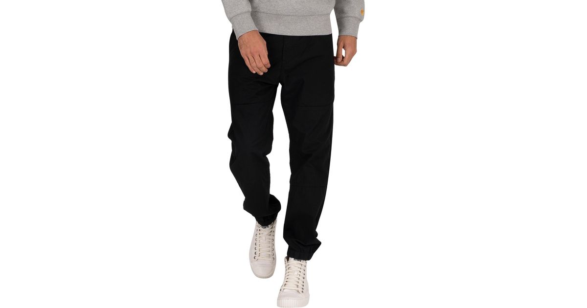Carhartt WIP Marshall Joggers in Black for Men | Lyst Canada