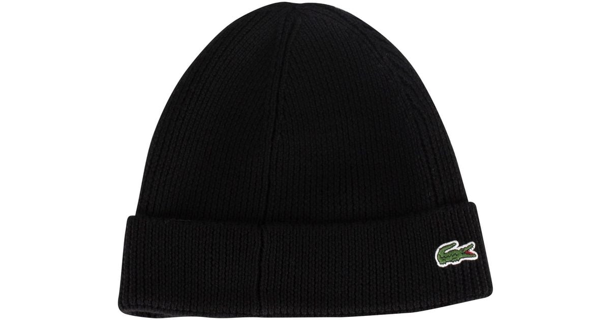 lacoste wooly hat