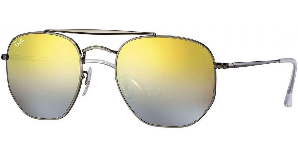 ray ban marshal brown gradient