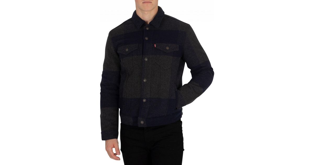 levi's wool trucker jacket