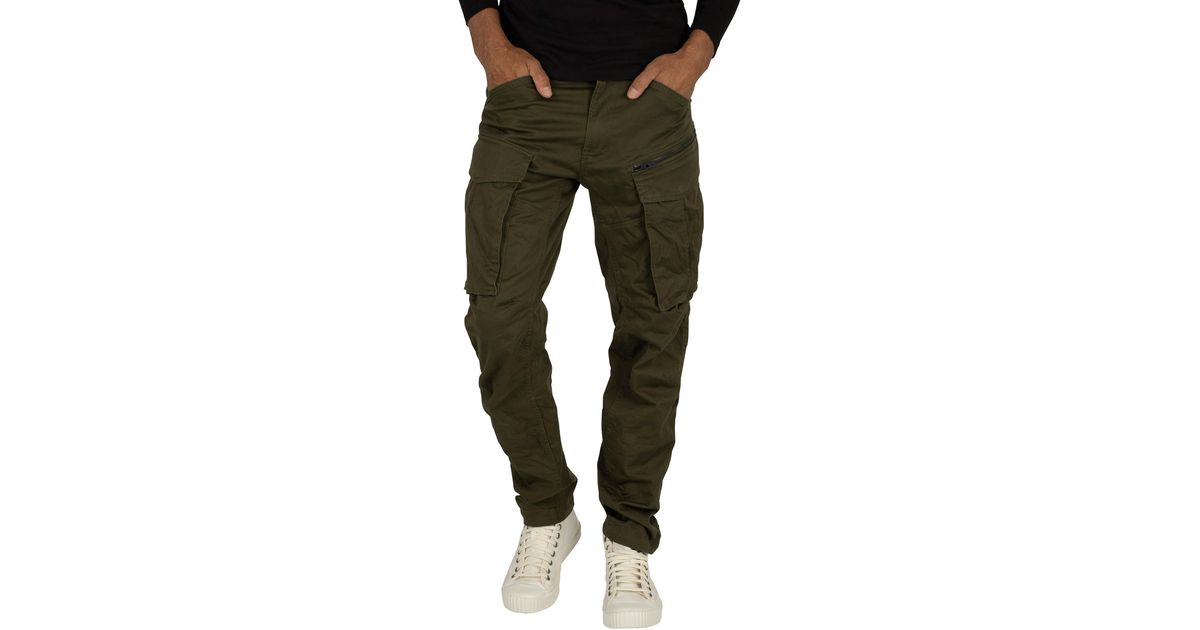 g star roxic straight tapered cargo