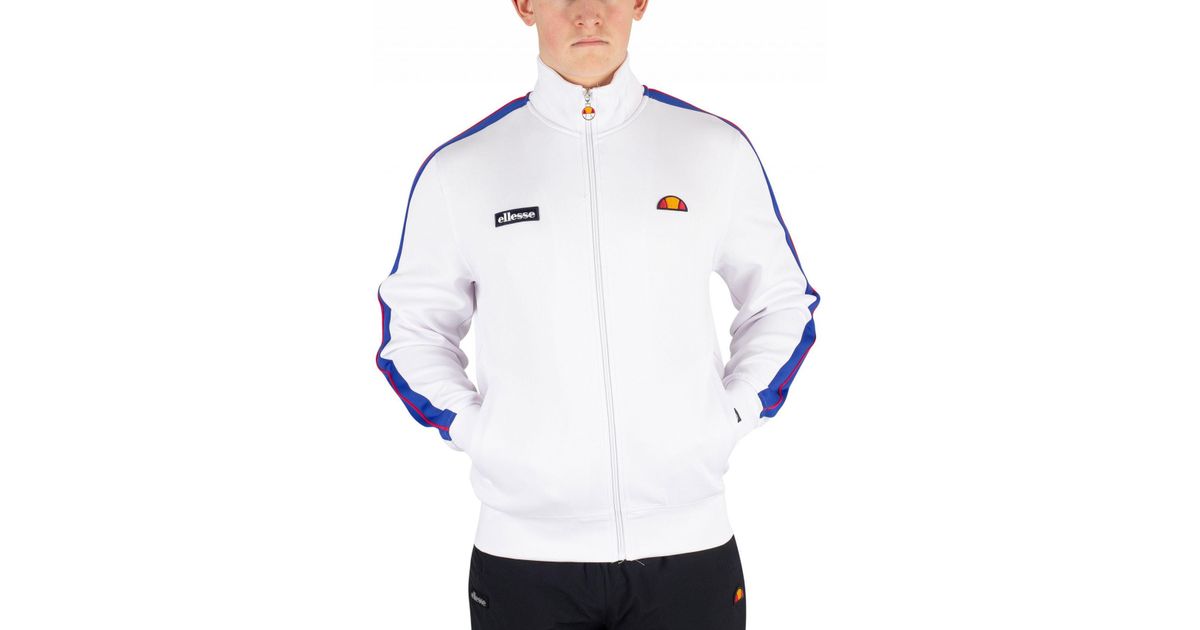 Ellesse Synthetic Jet Track Top in White for Men | Lyst