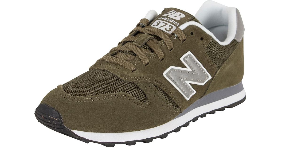 new balance 373 dark green