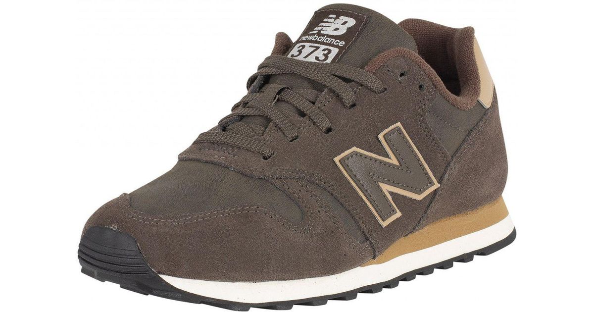 new balance 373 brown