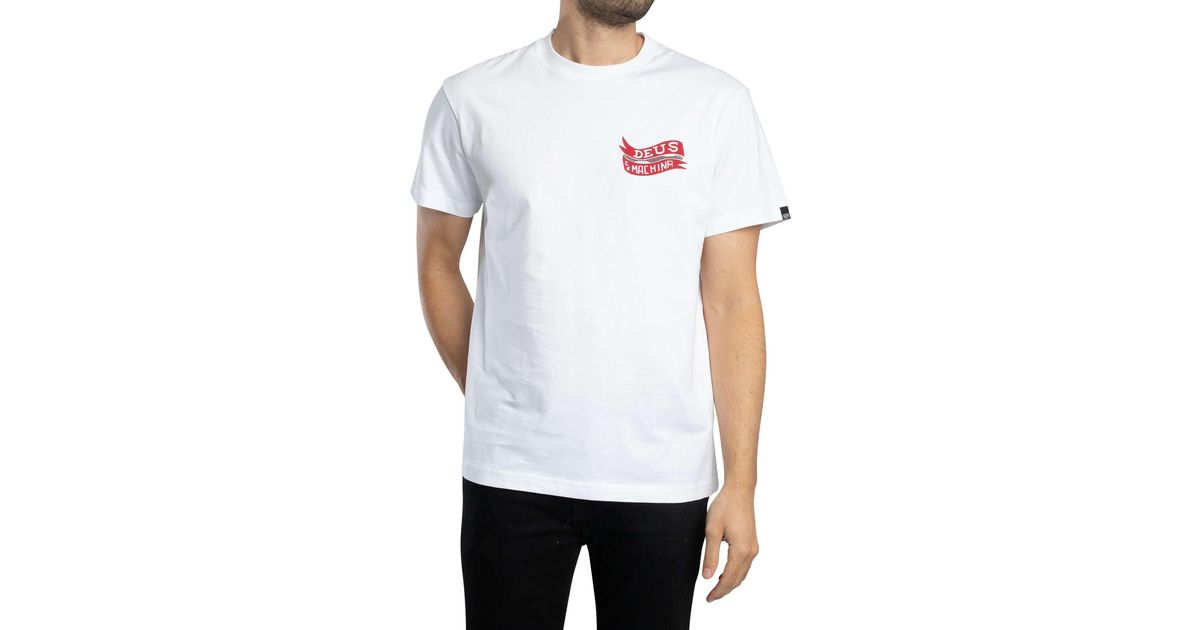 Deus Ex Machina★ Jailer Sappy 半袖Tシャツ Deus Ex Machina Jailer Sappy T Shirt White | Mainline