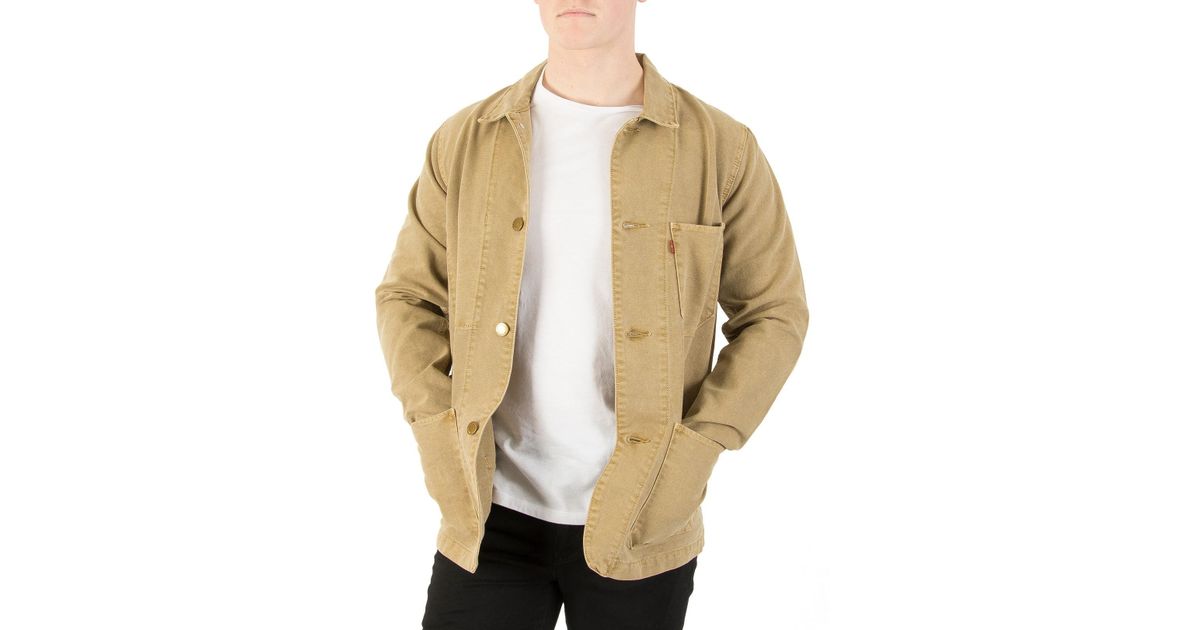 levi's engineer coat harvest gold