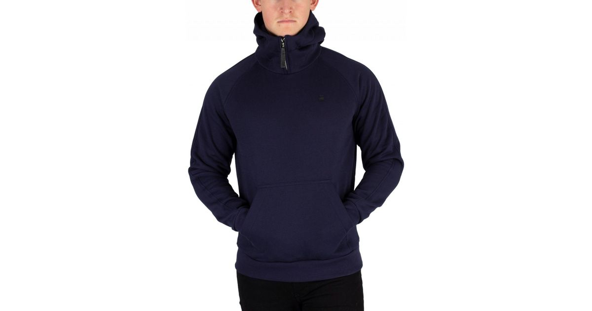Blue G-Star Men/'s Cadet Strett Pullover Hoodie