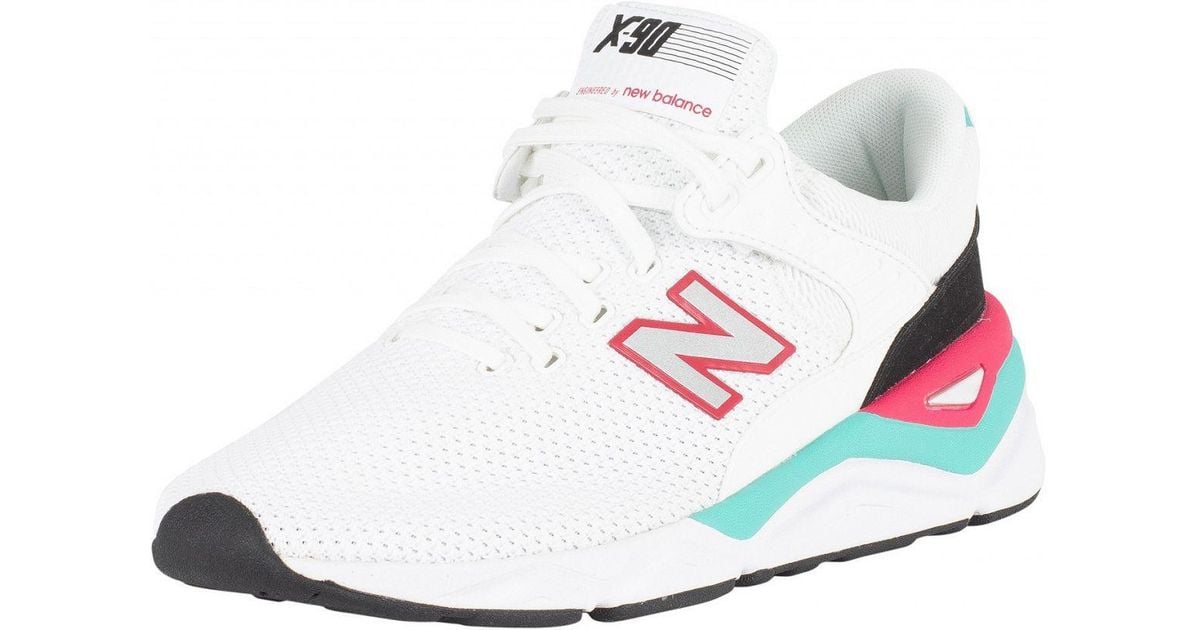 new balance pink and green