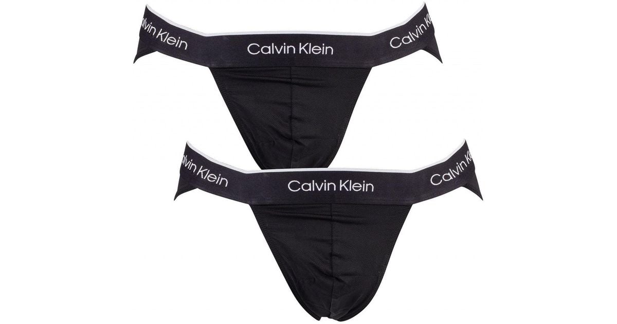 Calvin Klein Black 2 Pack Pro Air Sport Briefs for Men | Lyst