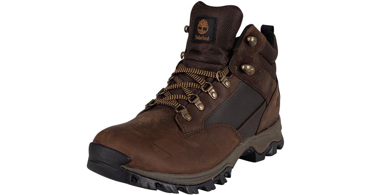 Timberland Keele Ridge Waterproof Leather Hiker Boots in Brown for Men |  Lyst