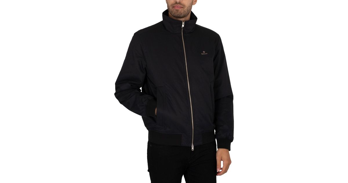 GANT The Hampshire Jacket in Black for Men | Lyst Canada
