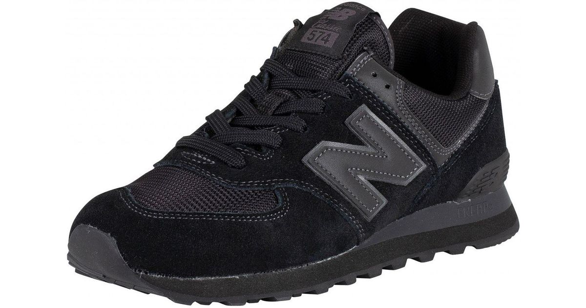 new balance blackout trainers