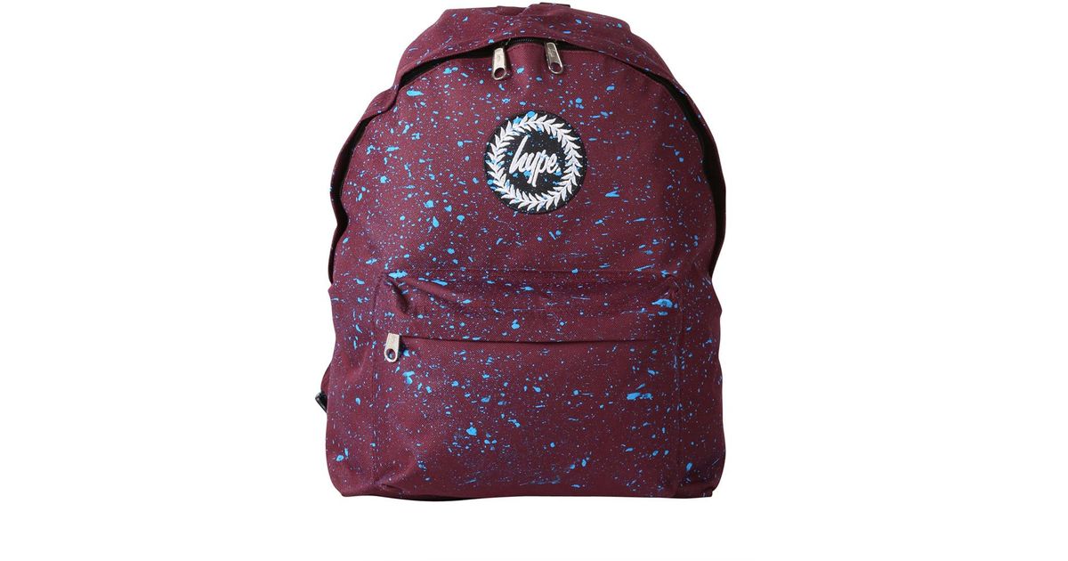 burgundy hype bag