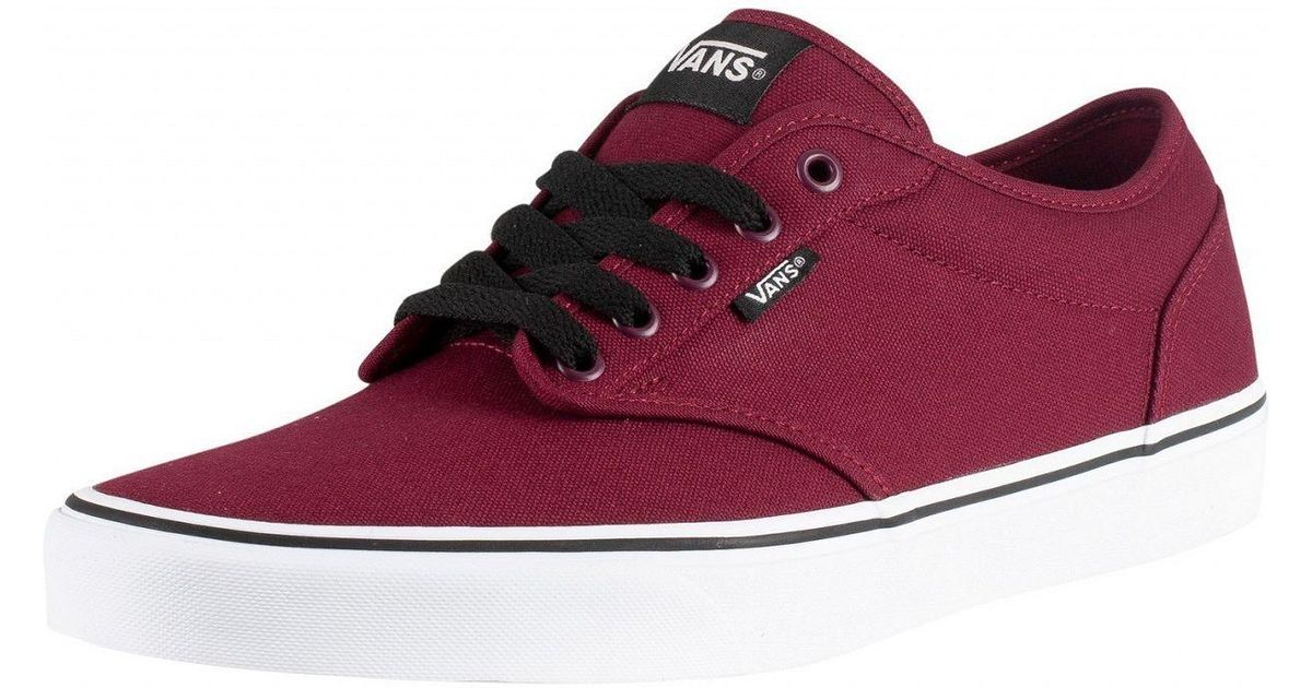 Vans Oxblood/white Atwood Canvas 