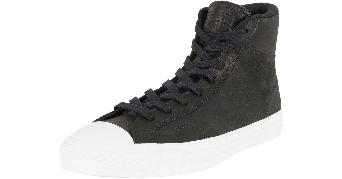 unisex leather star player high top