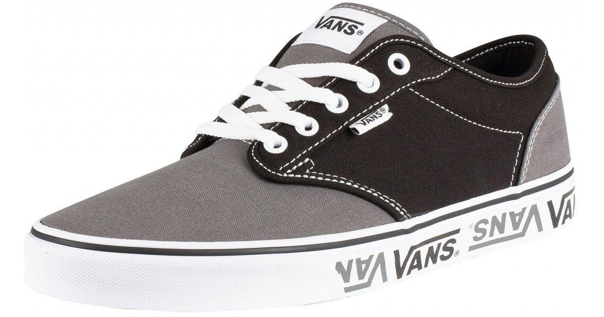 vans atwood grey and black