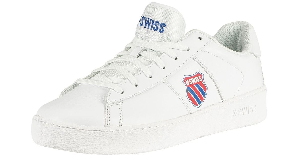 k swiss white trainers
