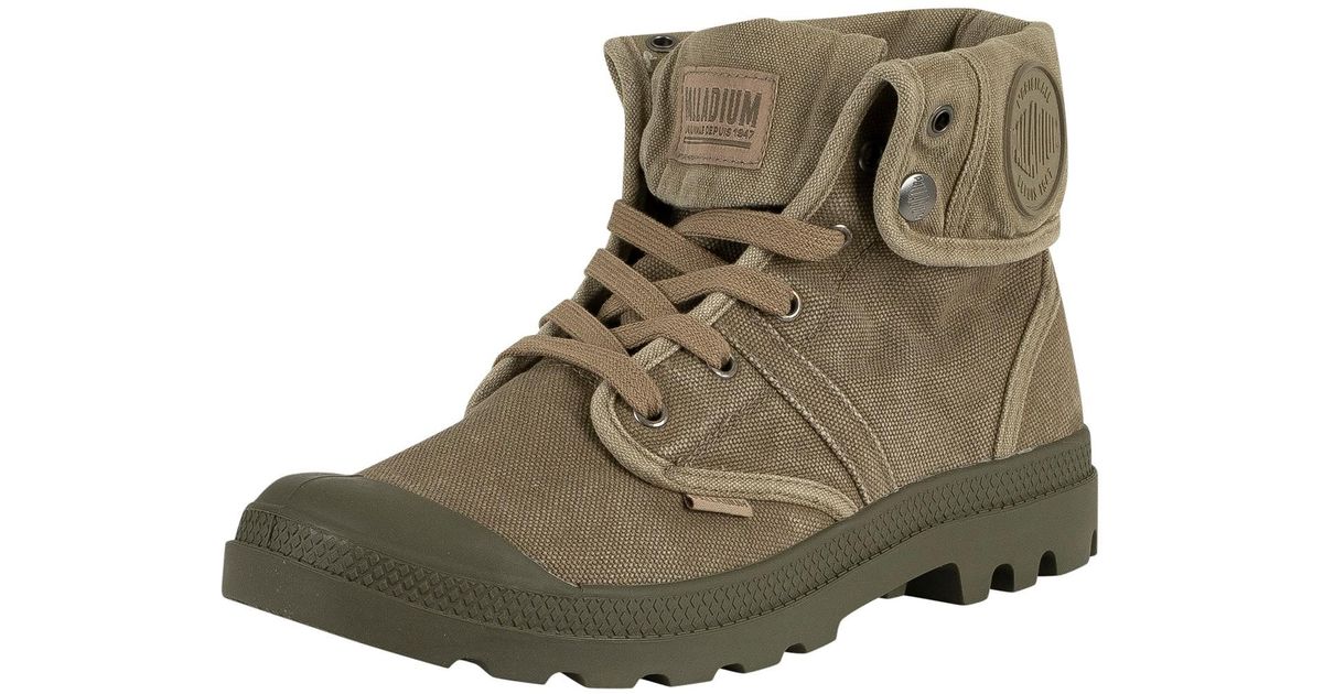Palladium Us Baggy Pallabrouse Boots in Green for Men | Lyst