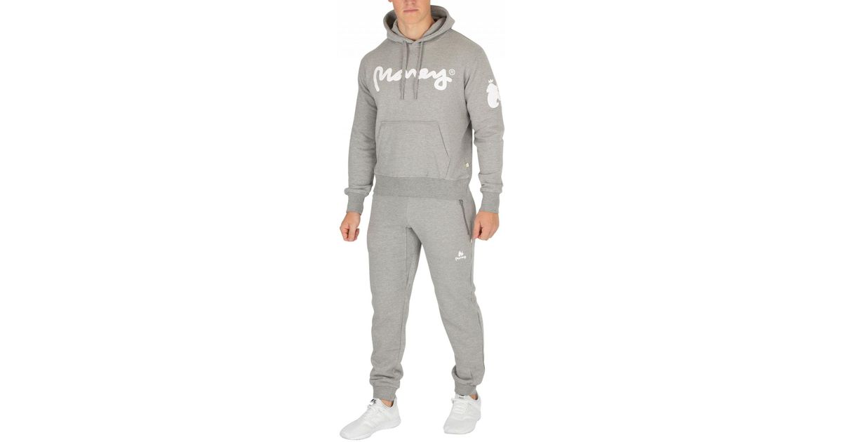 money tracksuit grey