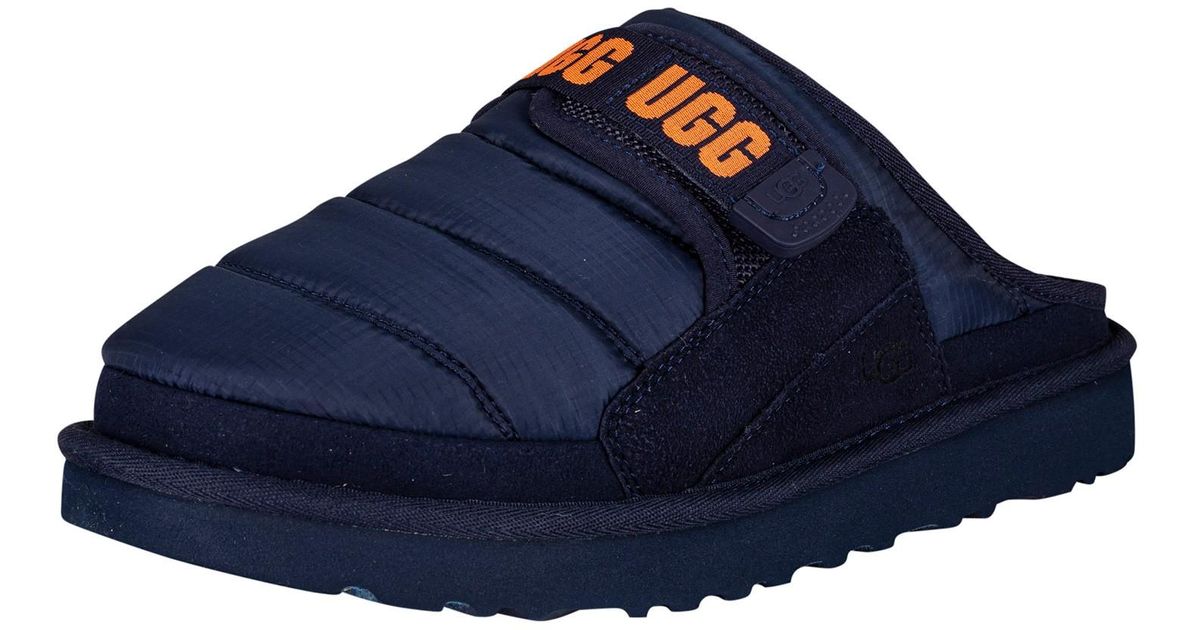 UGG Dune Slip On Slippers in Blue for Men | Lyst