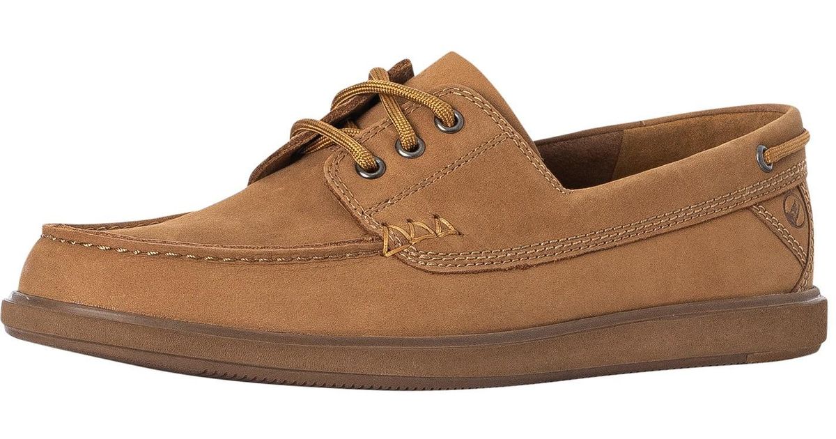 Clarks Bratton Boat Shoes in Brown for Men | Lyst