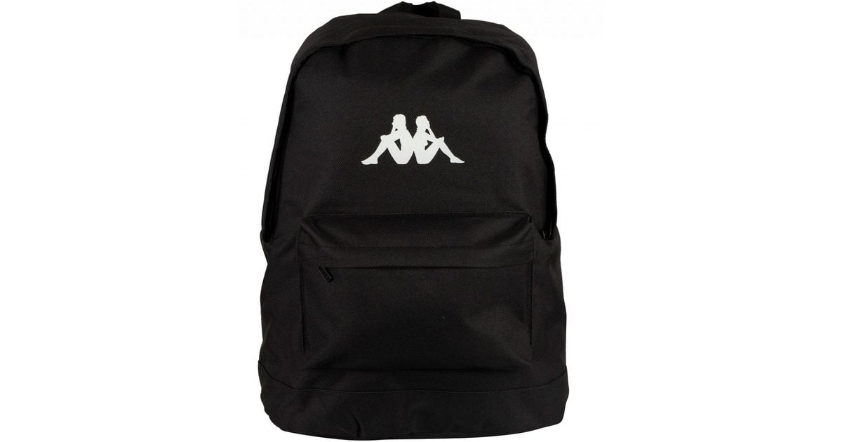 Kappa Black/white Banda Backpack for Men | Lyst