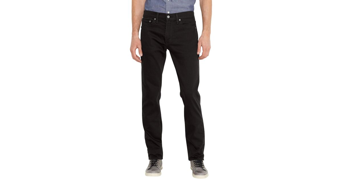 Levi's Denim Black 511 Slim Fit Nightshine Jeans for Men - Lyst