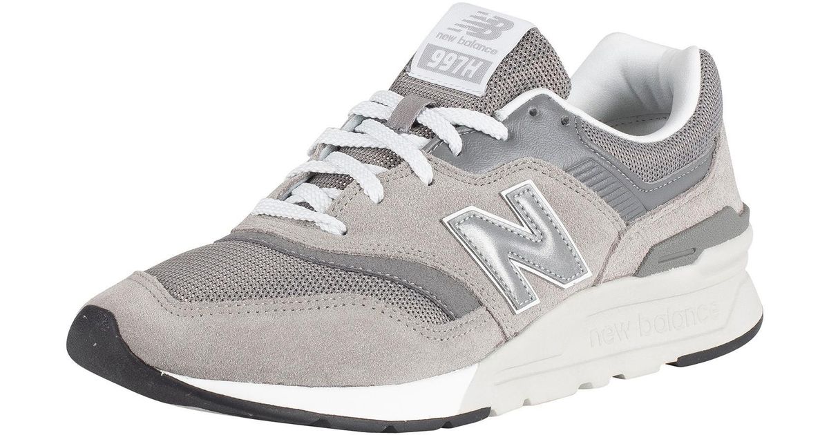 New Balance 997h Suede Trainers in Grey (Gray) for Men - Lyst