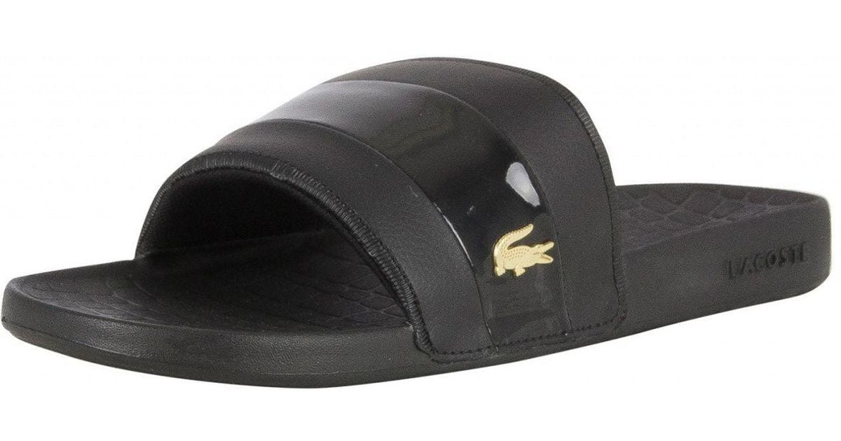 lacoste l30 sliders black