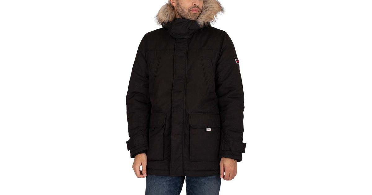 Tommy Hilfiger Tech Parka Jacket in 