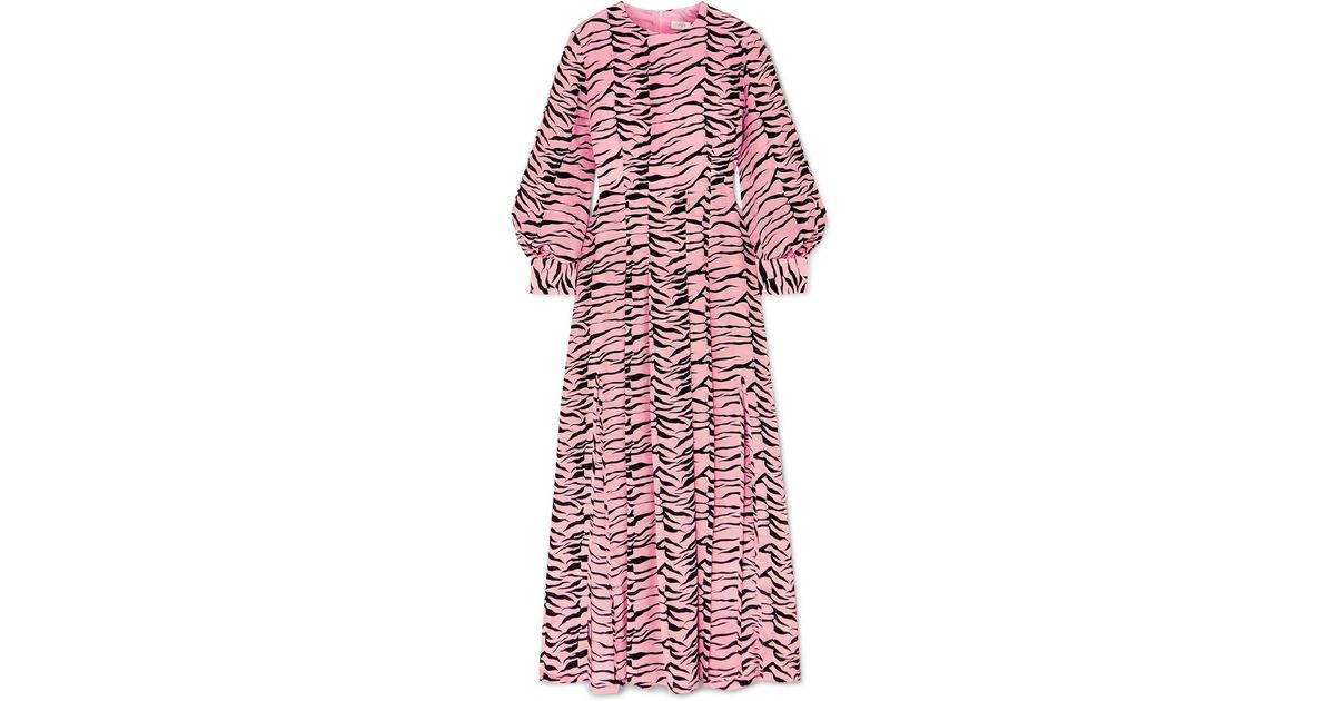 rixo emma pink tiger dress