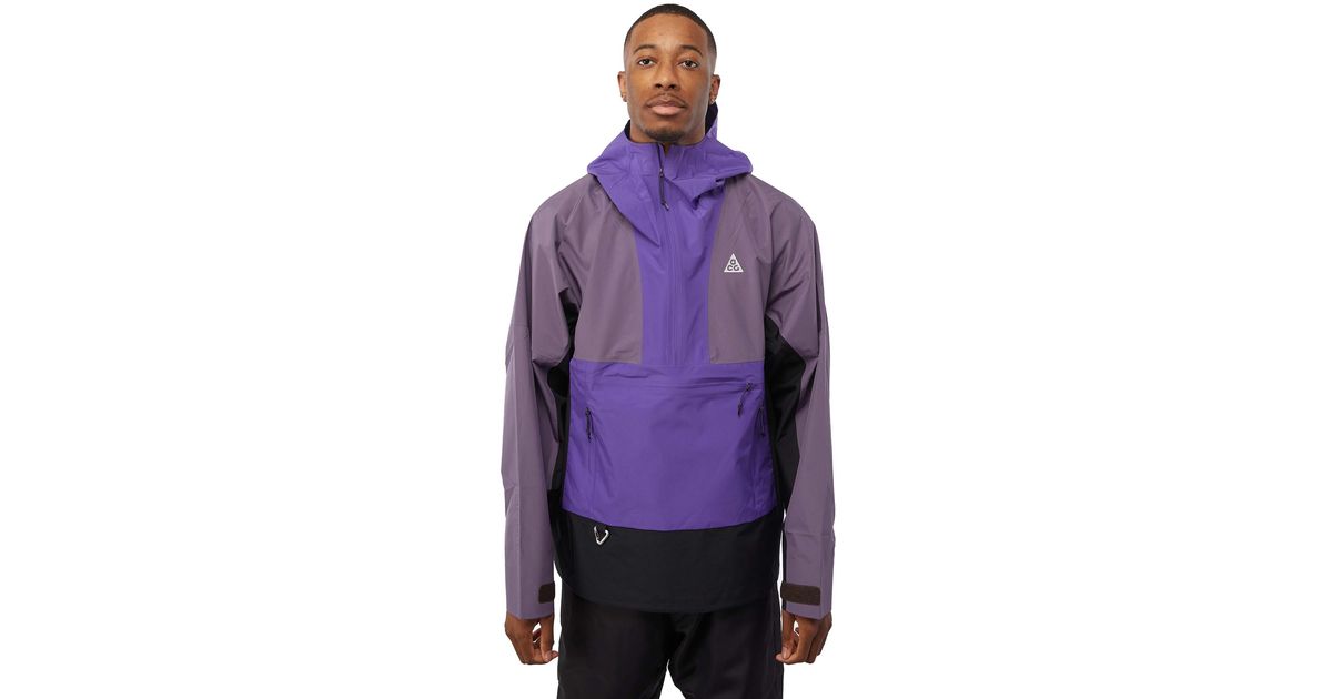 men's nike acg storm fit adv cascade rains hiking jacket