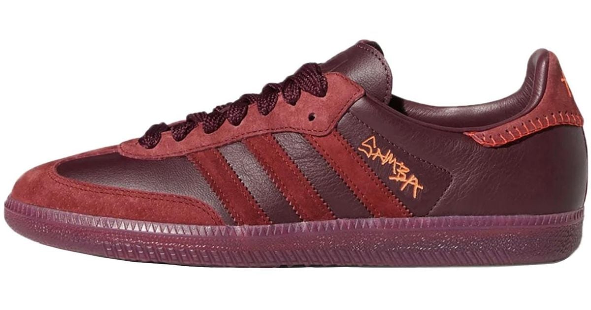 adidas sambarose maroon