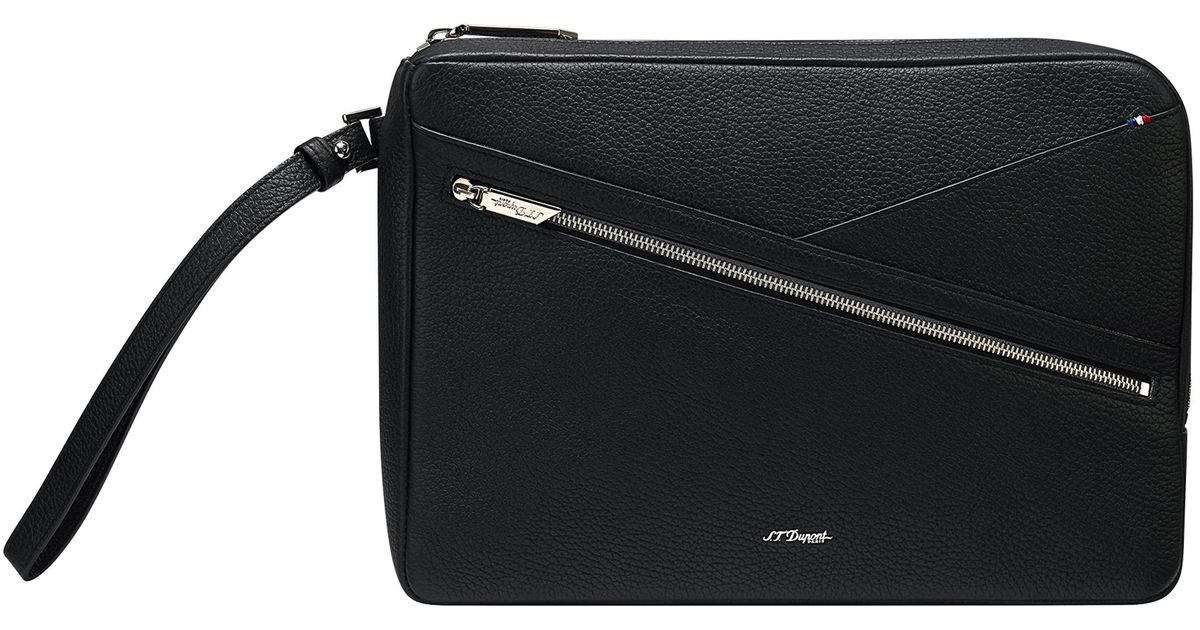 ST Dupont Neo Capsule Pouch in Black for Men Lyst UK