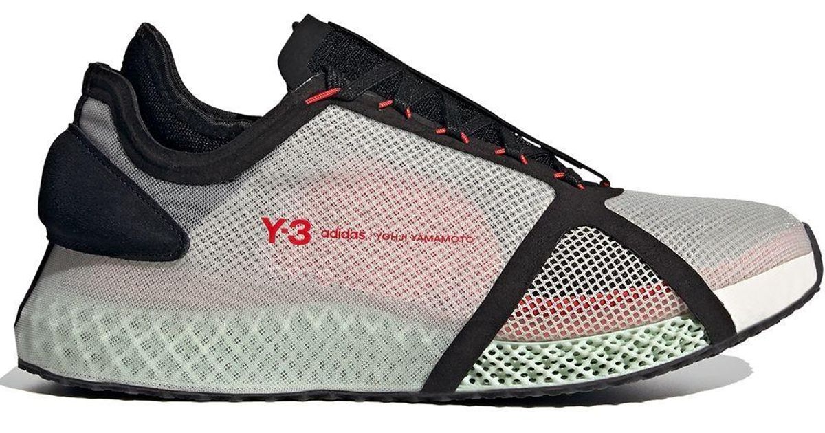 Y-3 X Adidas Runner 4d Iow Trainers in 