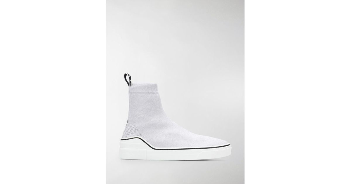 Givenchy Synthetic Sock Trainers in White | Lyst