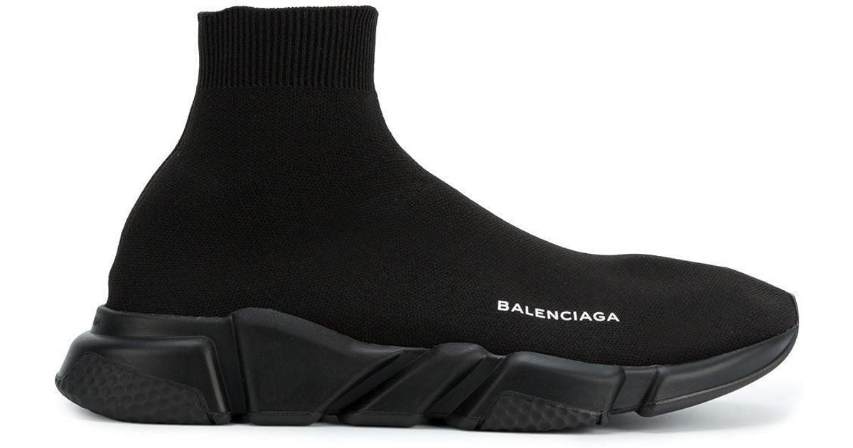 Balenciaga Neoprene Speed Sneakers in Black - Save 23% | Lyst UK
