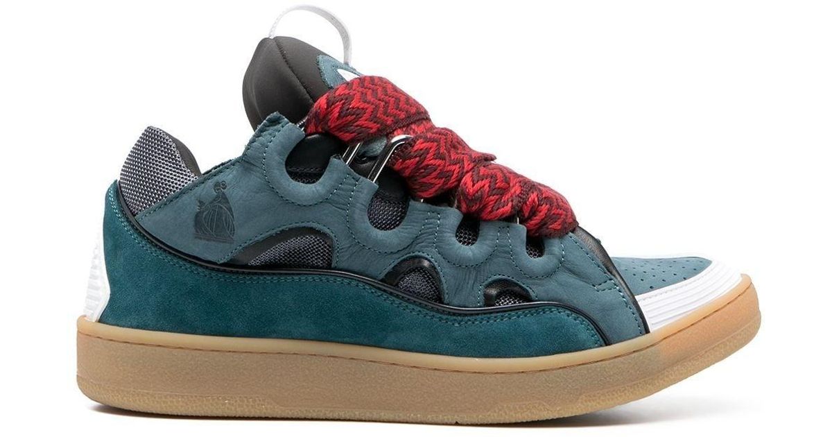 lanvin zig zag sneakers