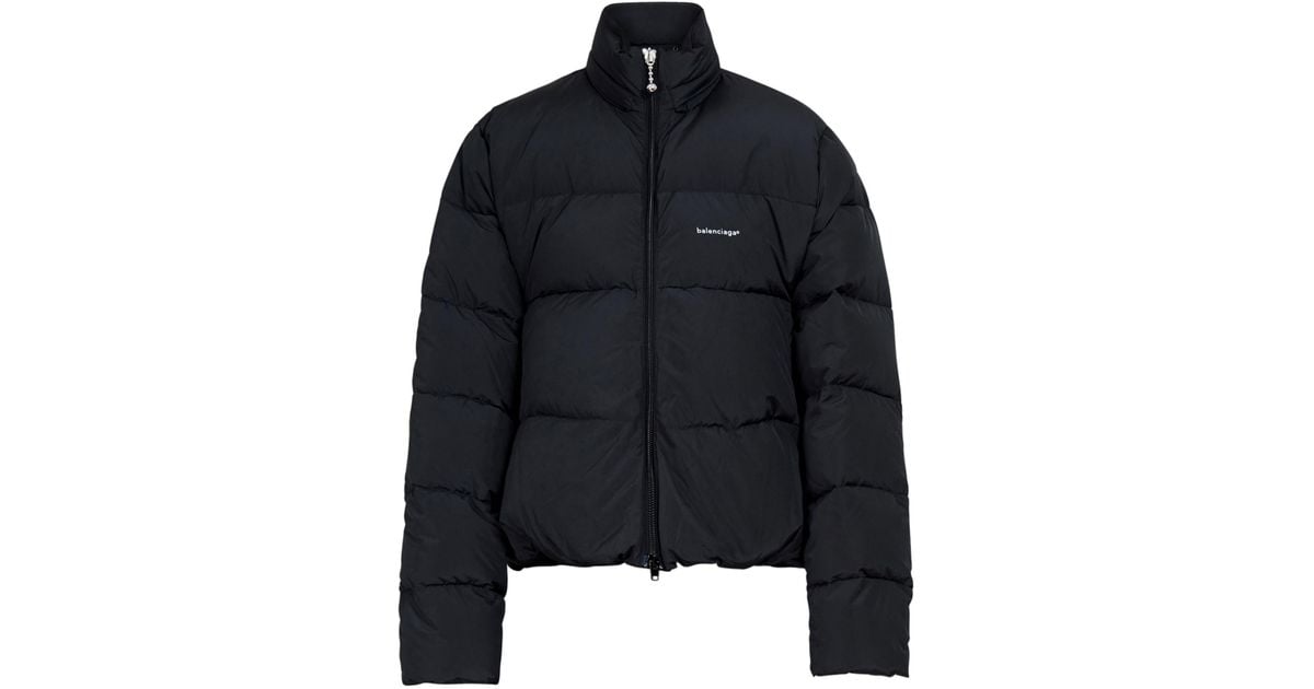 balenciaga down coat