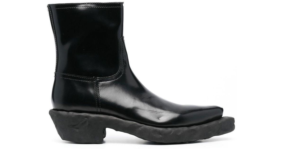 CAMPERLAB Camper Lab Venga Western-style Boots in Black | Lyst UK