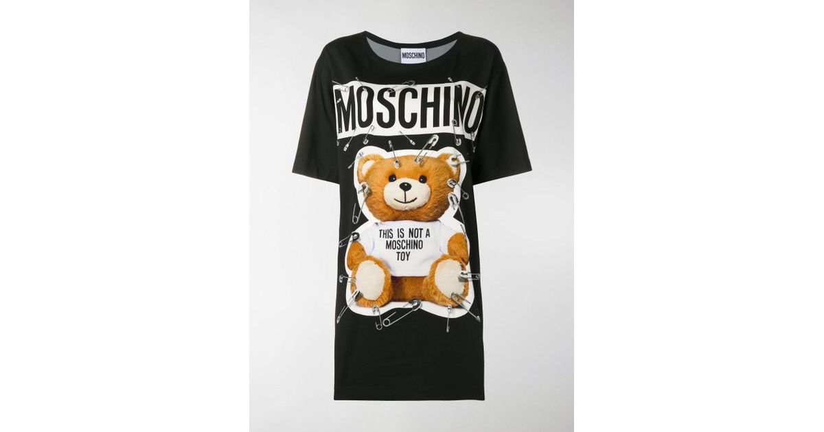 moschino safety pin bear