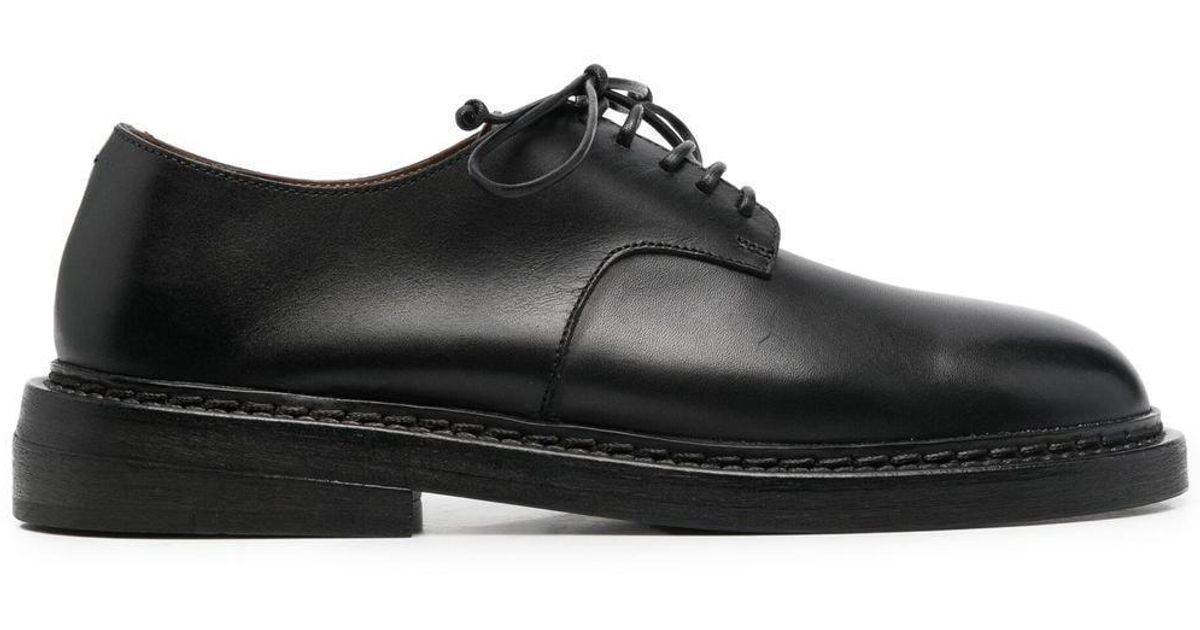 Marsèll Leather Nasello Derby 35mm Shoes in Black | Lyst