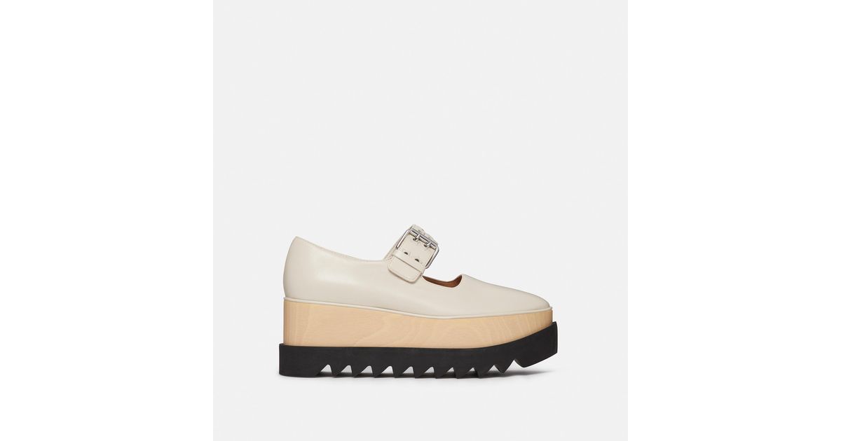 Stella McCartney / Elyse Star-Studded Mary Janes シューズ Women Stone white Elyse Star-Studded Mary Janes | Stella
