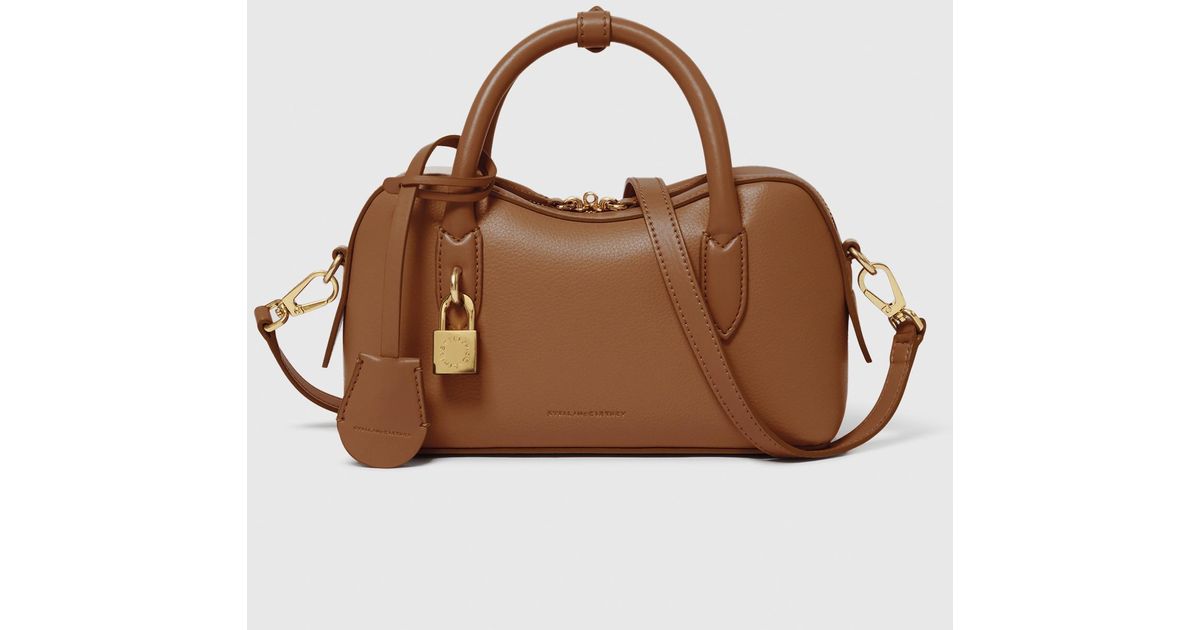 Stella McCartney Stella Ryder Crossbody Bag in Dark Espresso