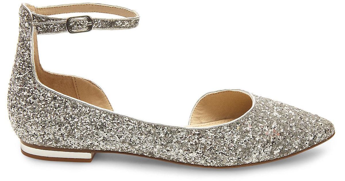 steve madden glitter flats