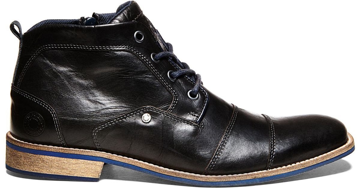 steve madden odette black leather