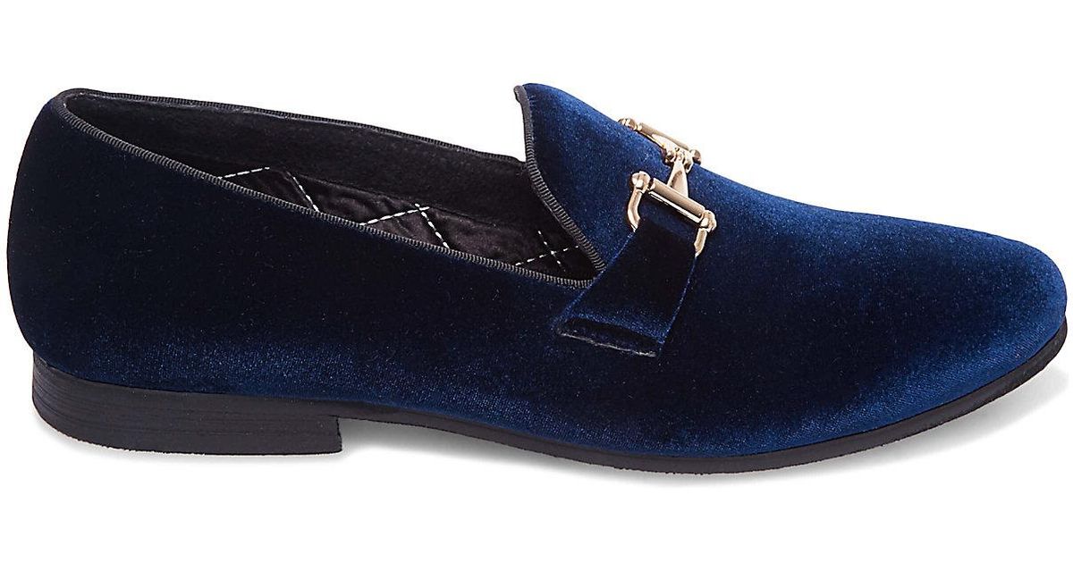 steve madden blue loafers