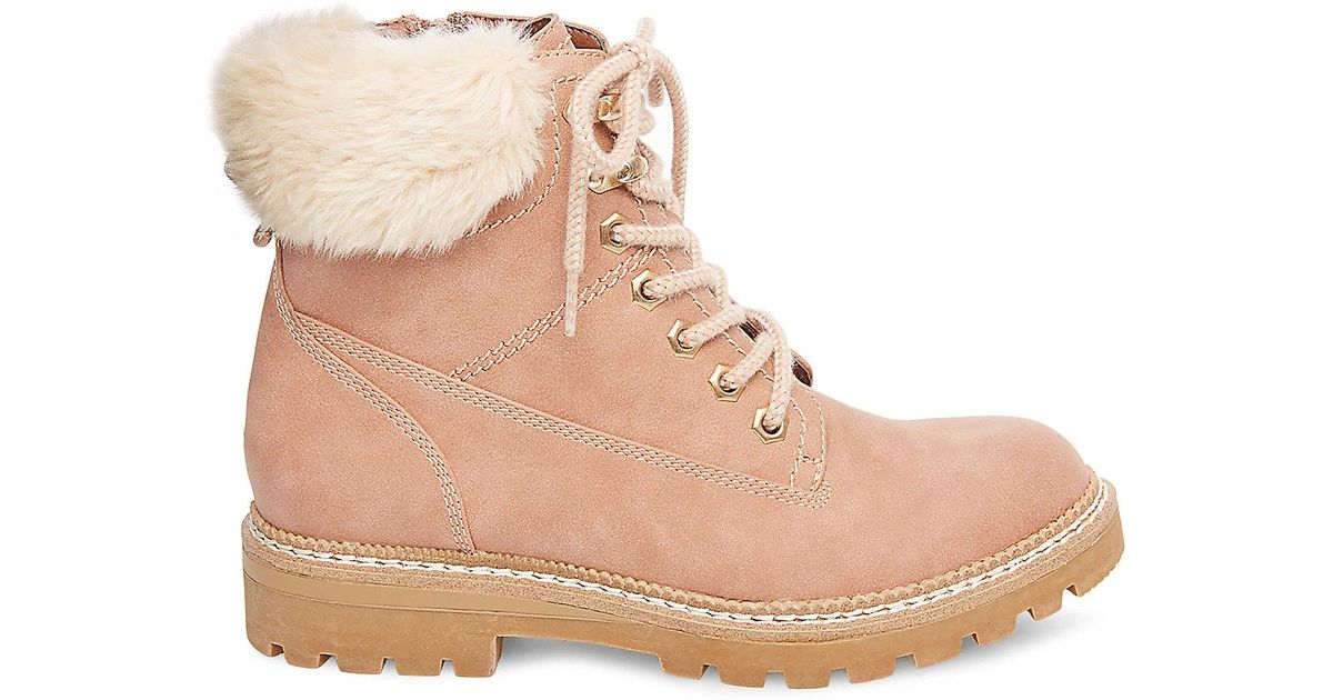 steve madden alaska lace up bootie