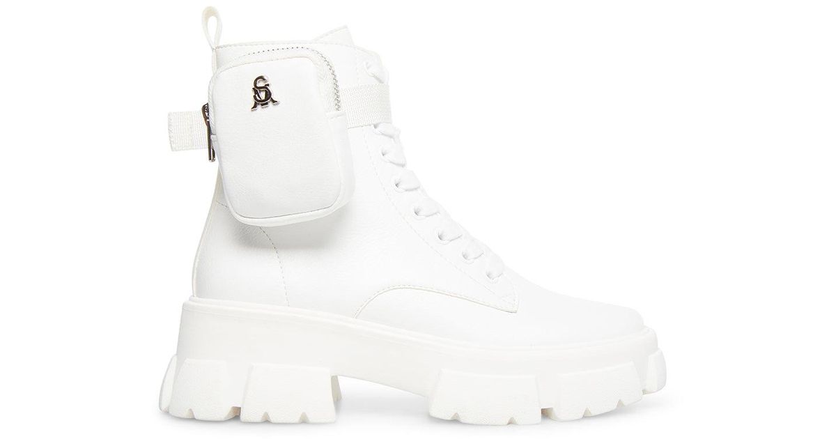 steve madden thora p white